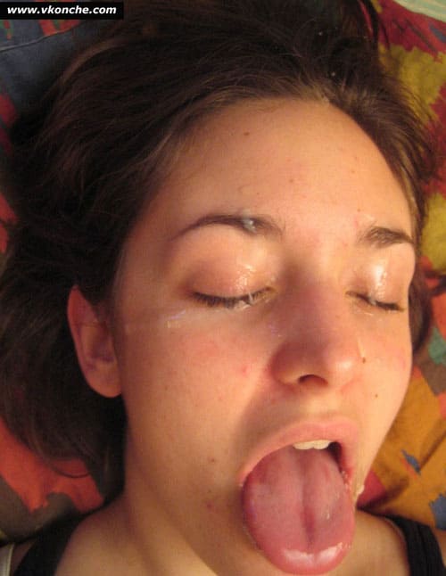 Фото язык девушки в сперме 13 из 31 фото